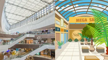 Digital Twin of Shopping Centers