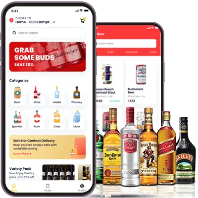 Readymade Liquor Delivery App