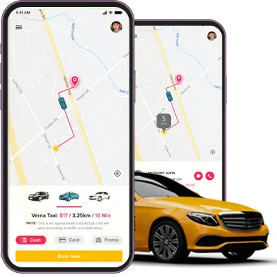 Readymade Taxi Booking App