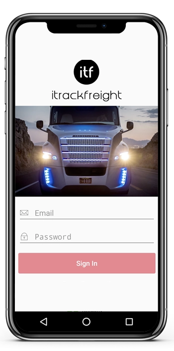 iTrack Freight banner
