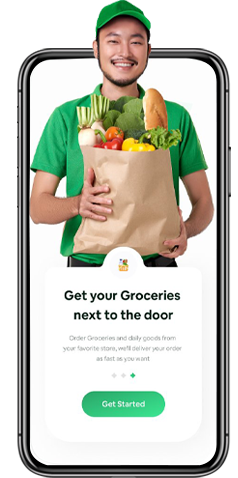uber grocery app screen